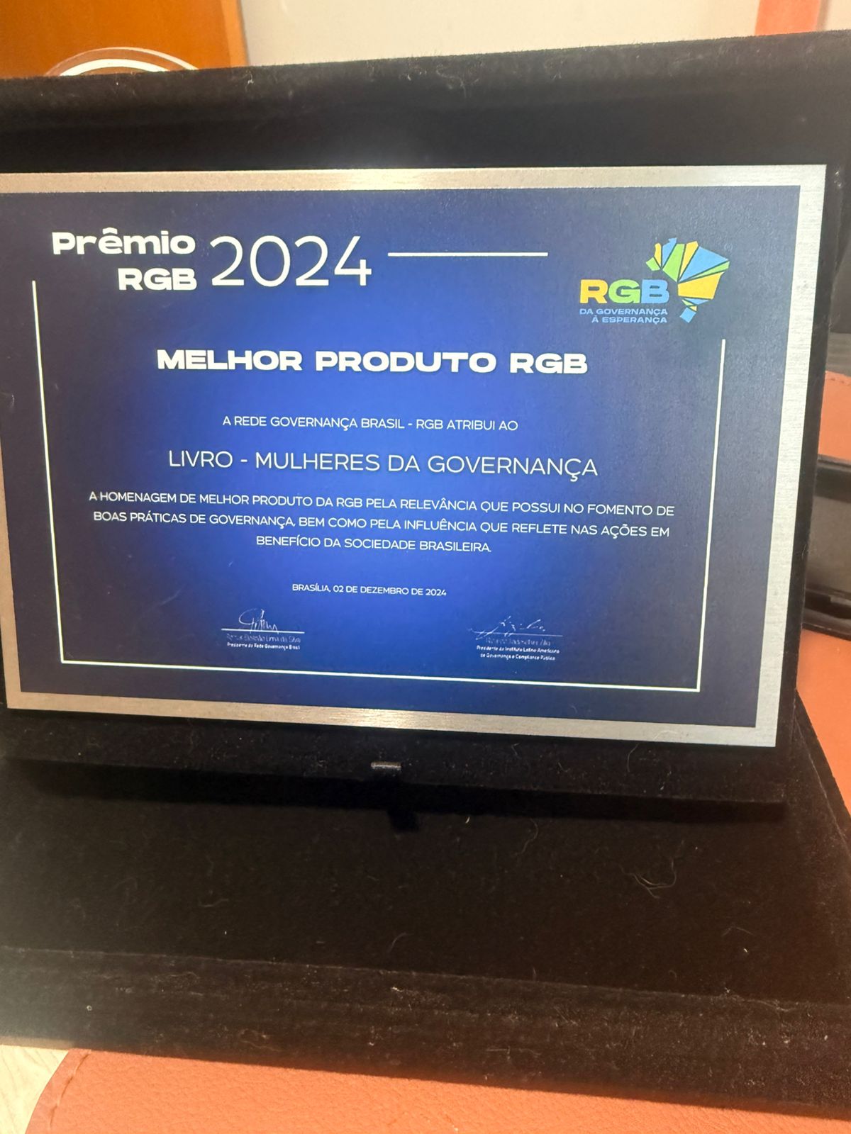 Prêmio RGB 2024 - Melhor Produto RGB